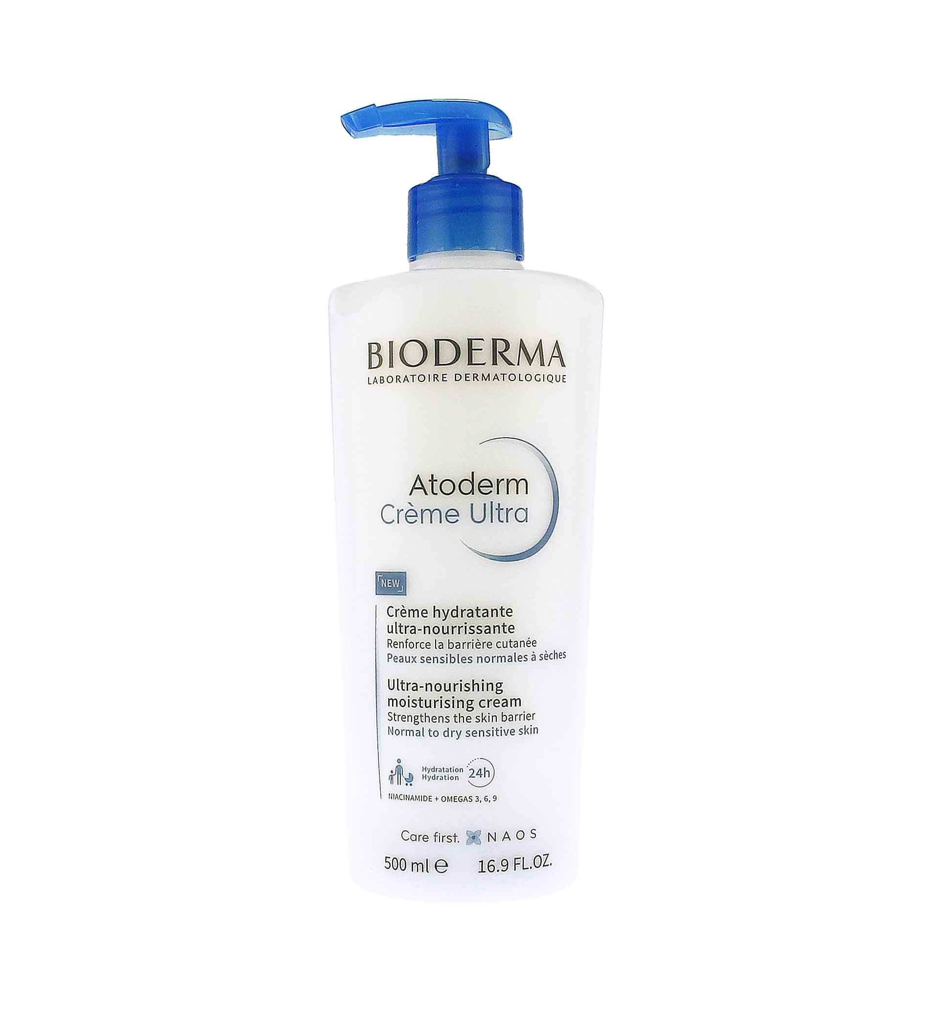 Bioderma Atoderm Ultra-Nourishing Moisturising Cream 500ml