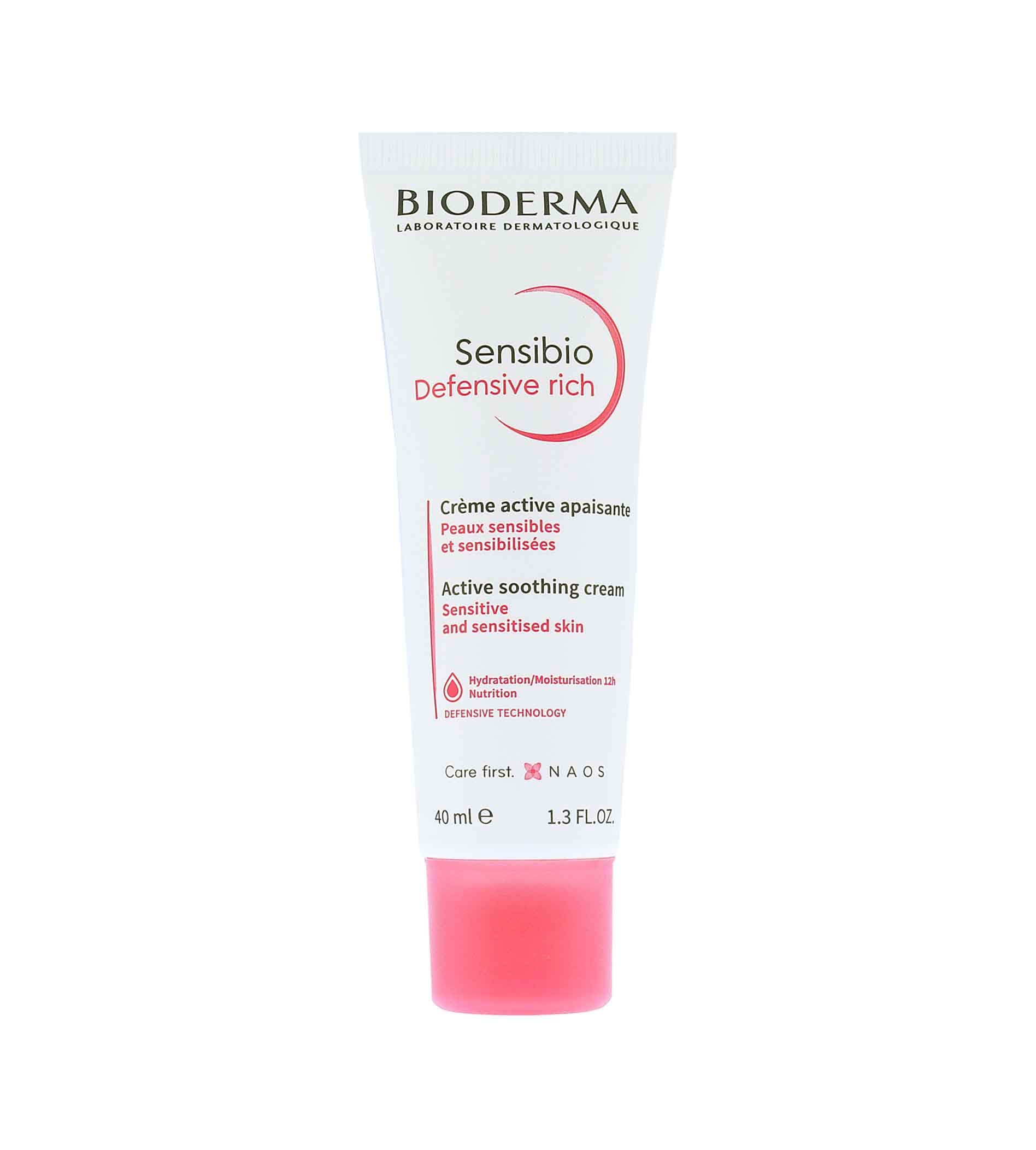 Bioderma Sensibio Defensive Rich Active Soothing Cream 40ml