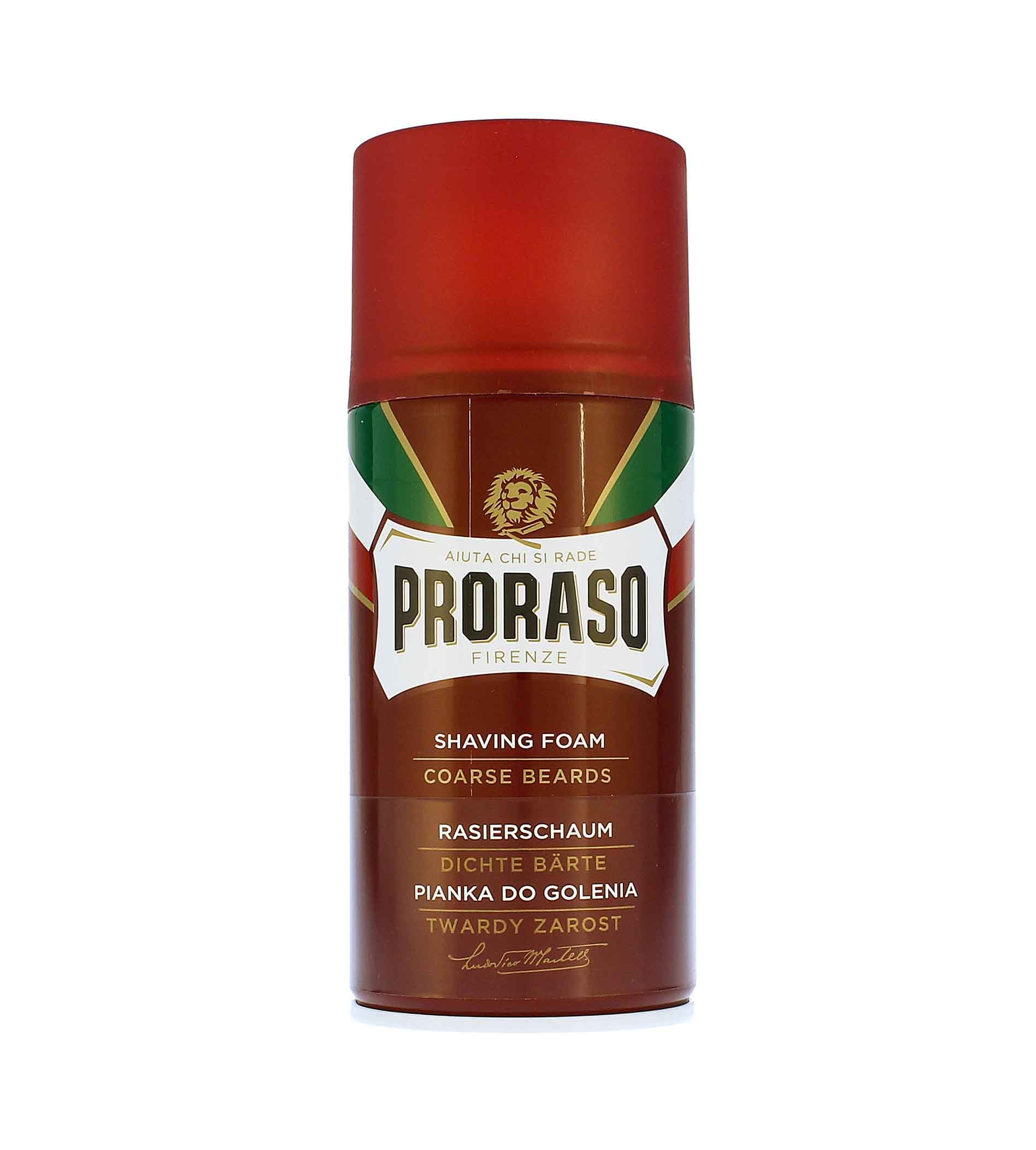 PRORASO Coarse Beards Shaving Foam 300ml