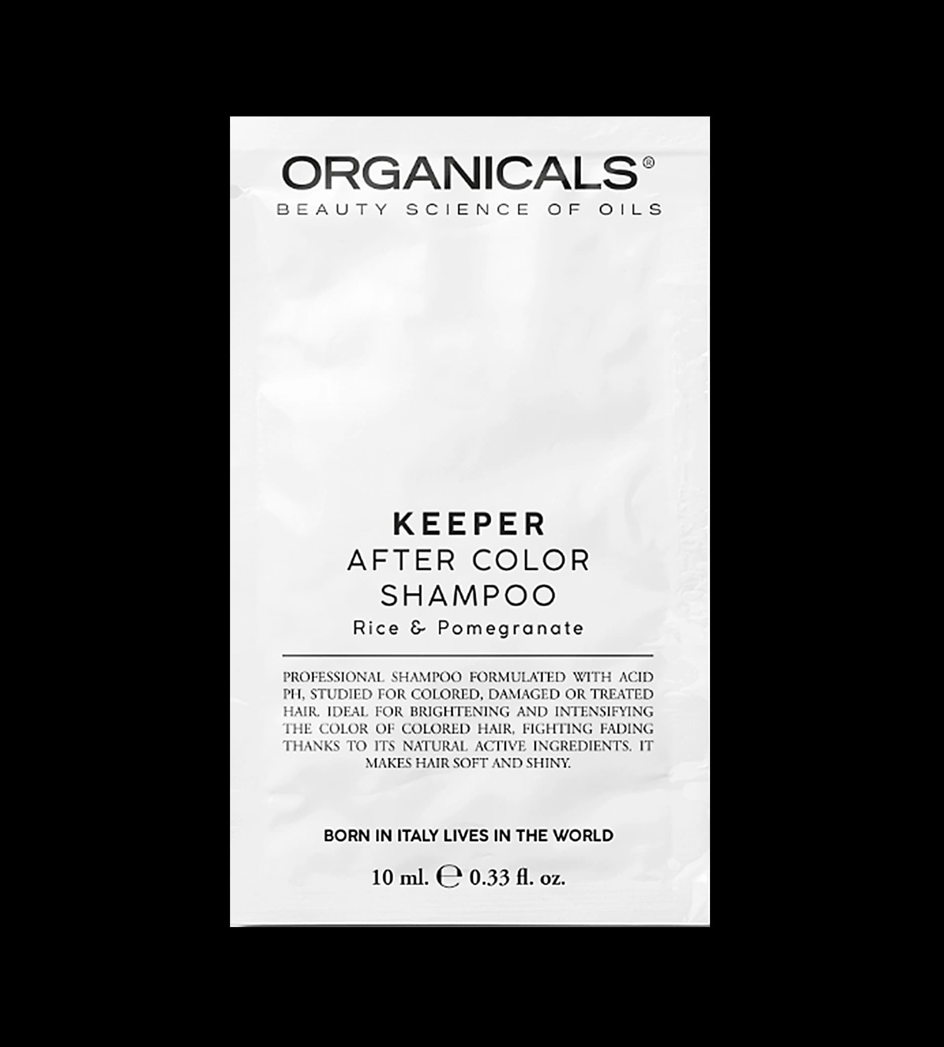 Organicals KEEPER After Color Shampoo Rice & Pomegranate 10ml