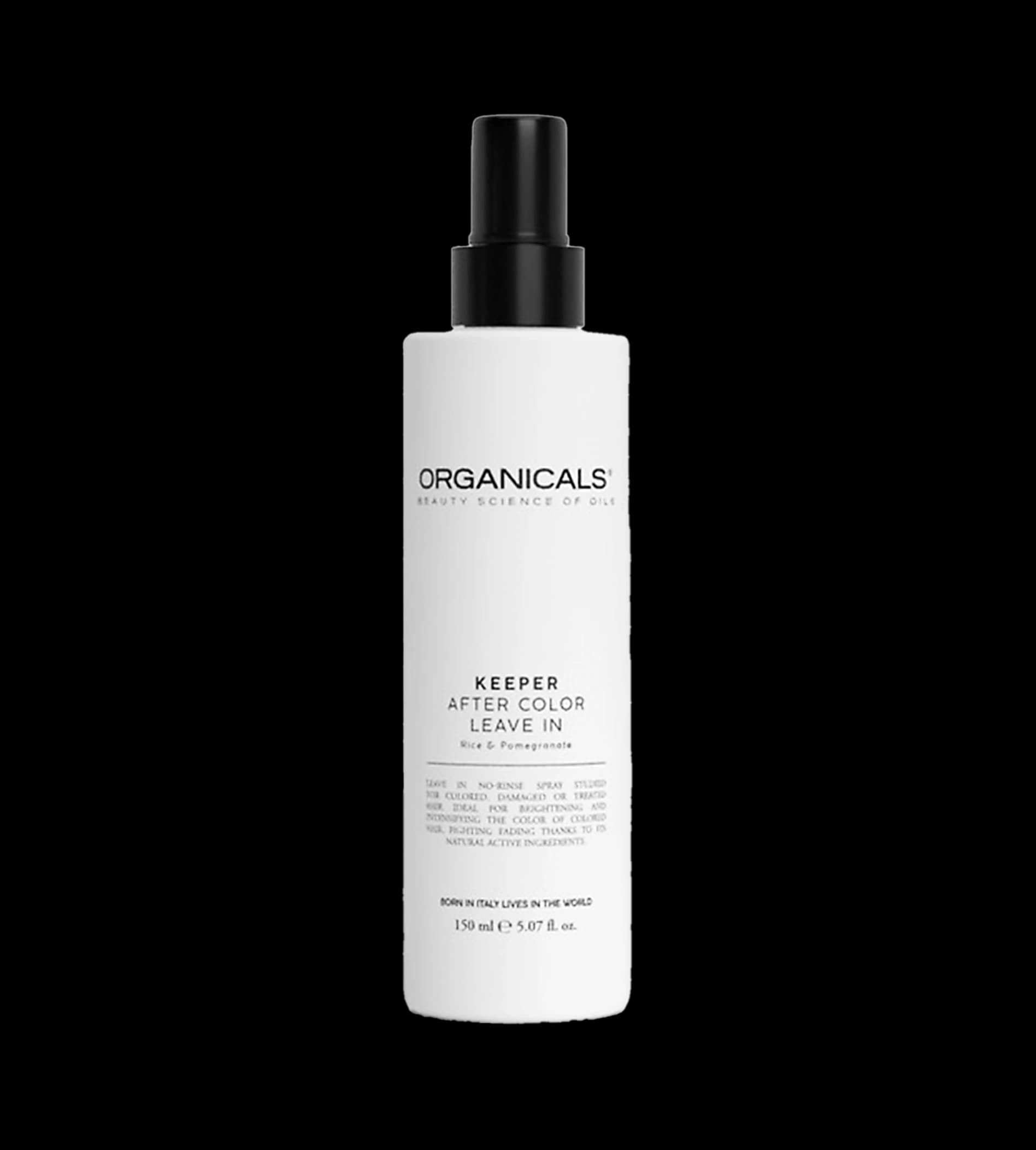 Organicals KEEPER After Color Leave In Rice & Pomegranate leave-in spray for colored hair 150 ml