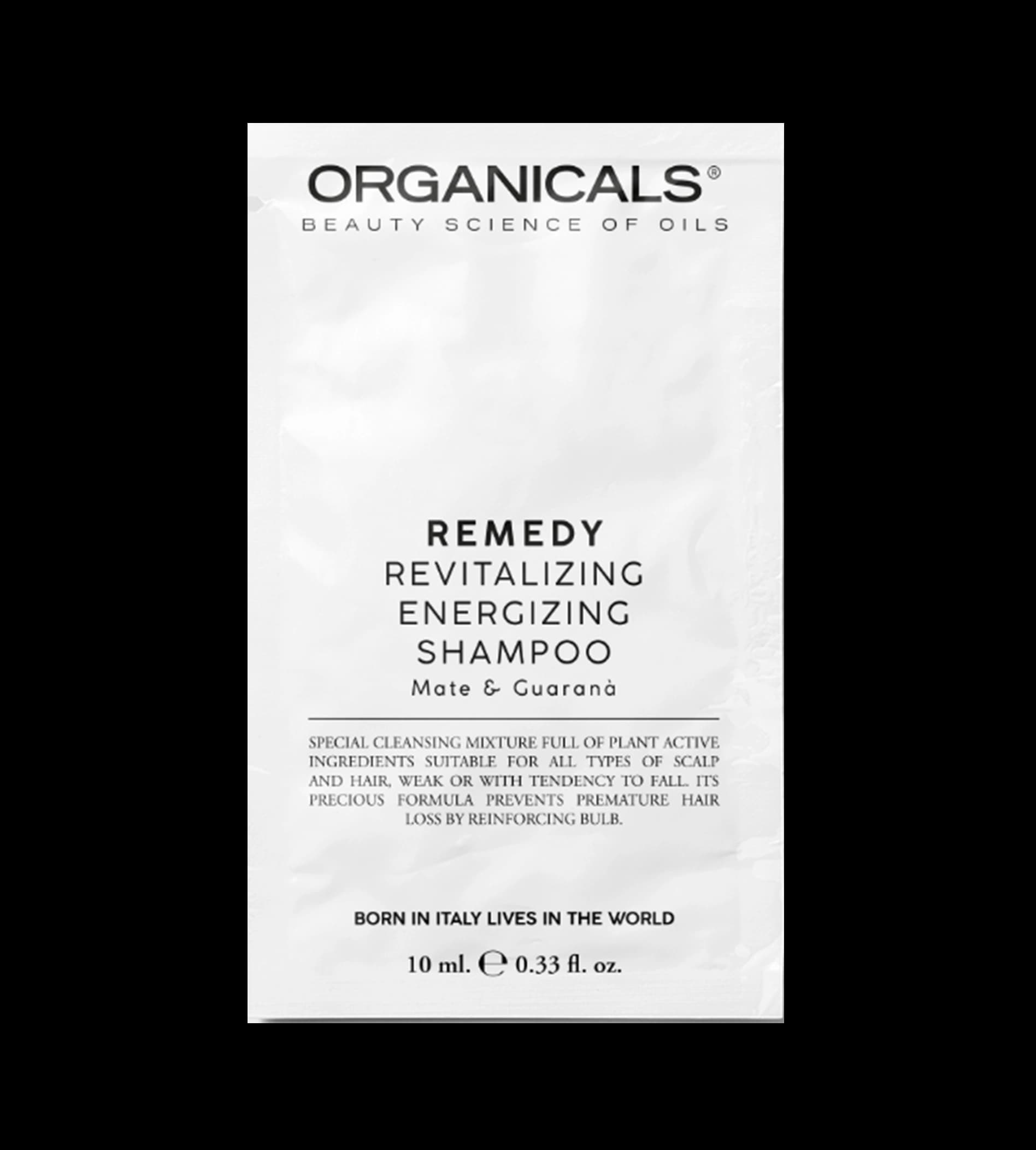 Organicals REMEDY Revitalizing Shampoo Matè & Guaranà revitalizing shampoo 10 ml