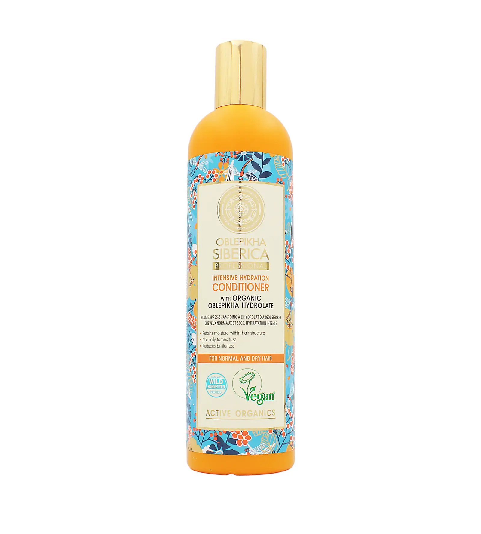 Natura Siberica Oblepikha Siberica Intensive Hydration Conditioner sea buckthorn conditioner for normal and dry hair 400 ml