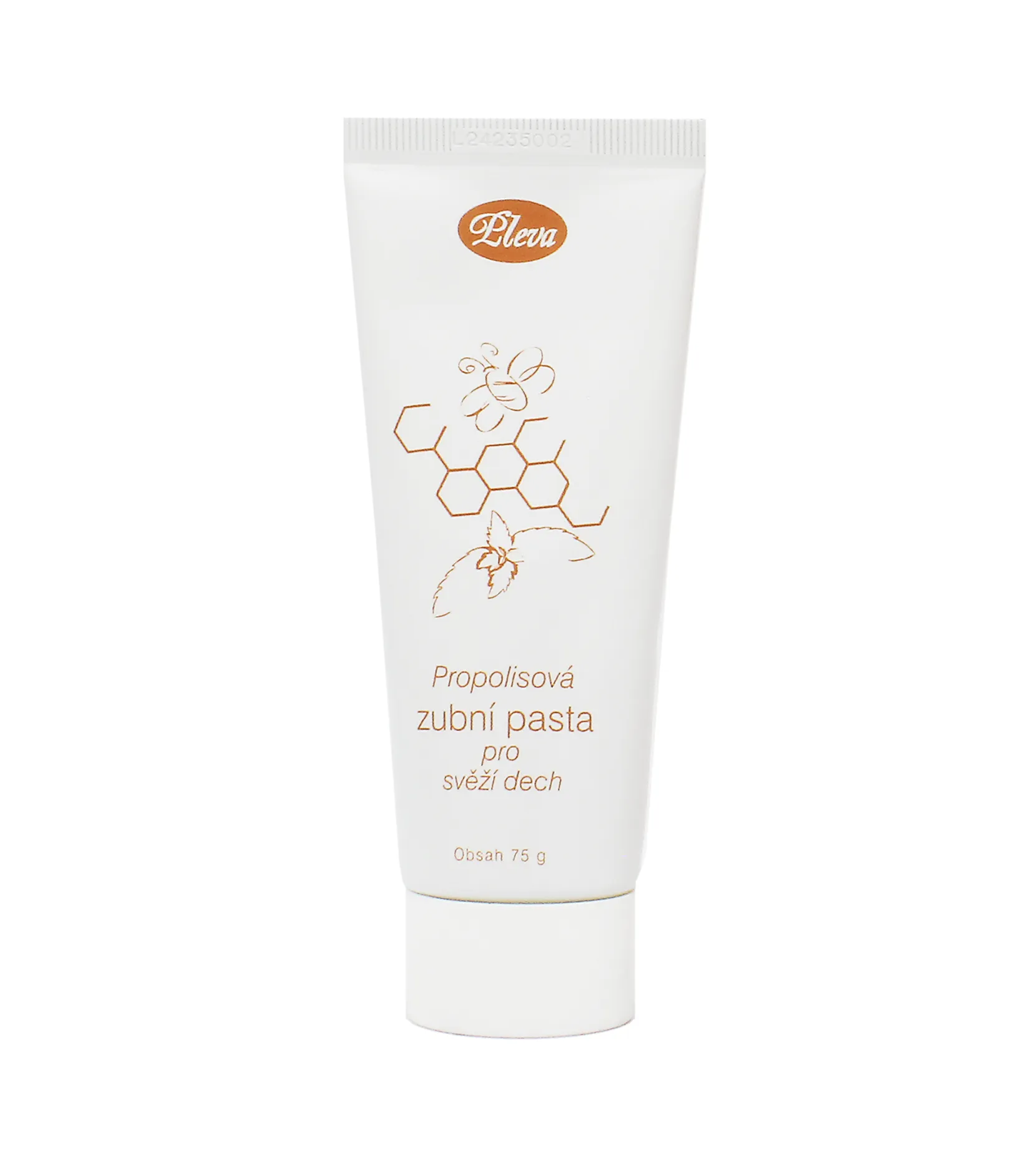 Pleva Toothpaste with Propolis for Fresh Breath 75g