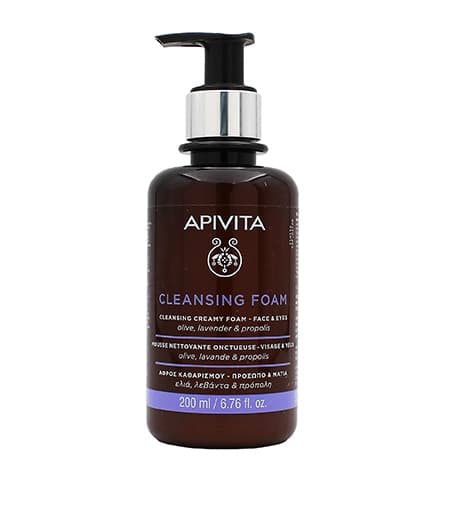 Apivita Cleansing Foam Face & Eyes 200ml
