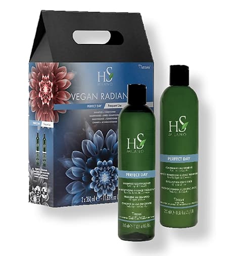 HS Milano Vegan Radiance Daily Use SET (Shampoo 350ml + Conditioner 350ml)