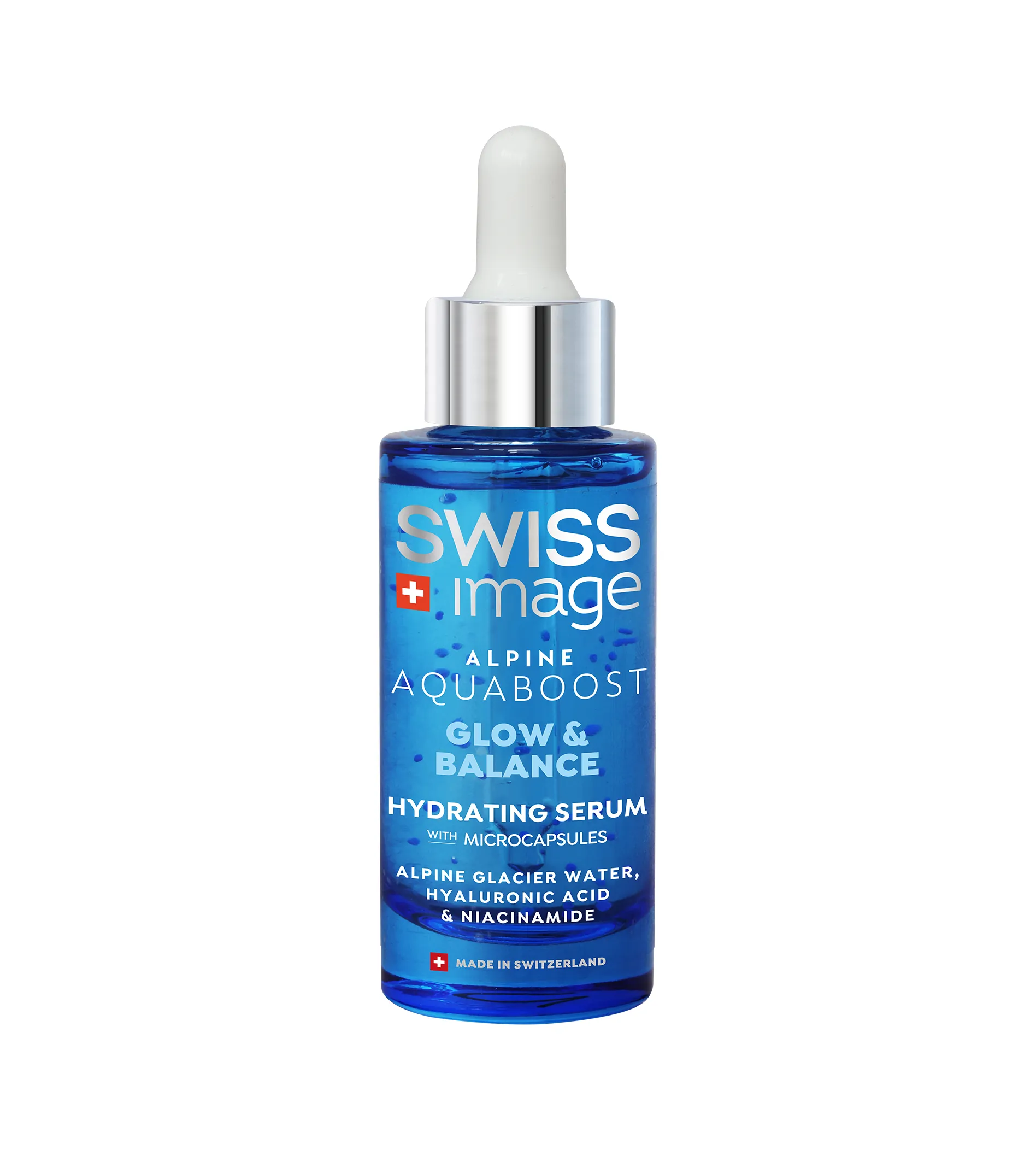Swiss Image Aquaboost Care Alpine Aquaboost Hydrating Serum With Microcapsules 30ml