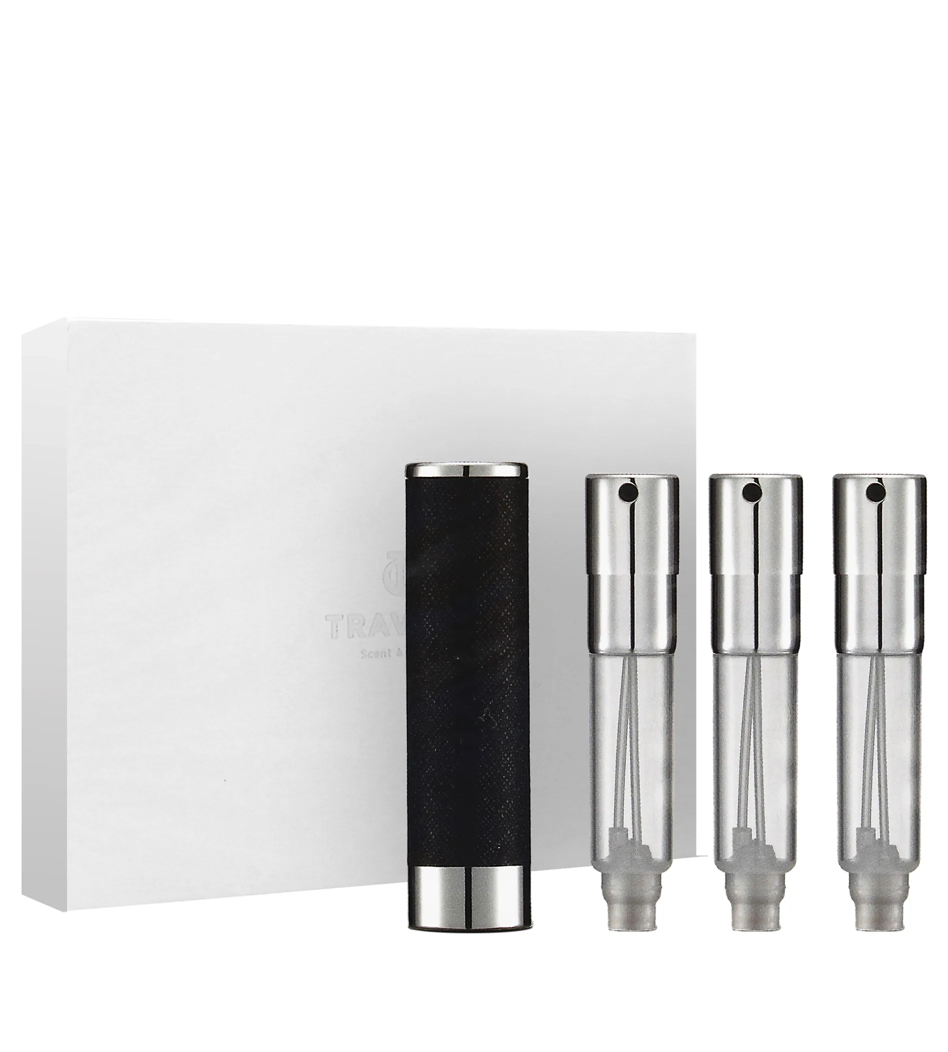 Travalo Walzer Refillable Atomiser 3 x 5ml Black