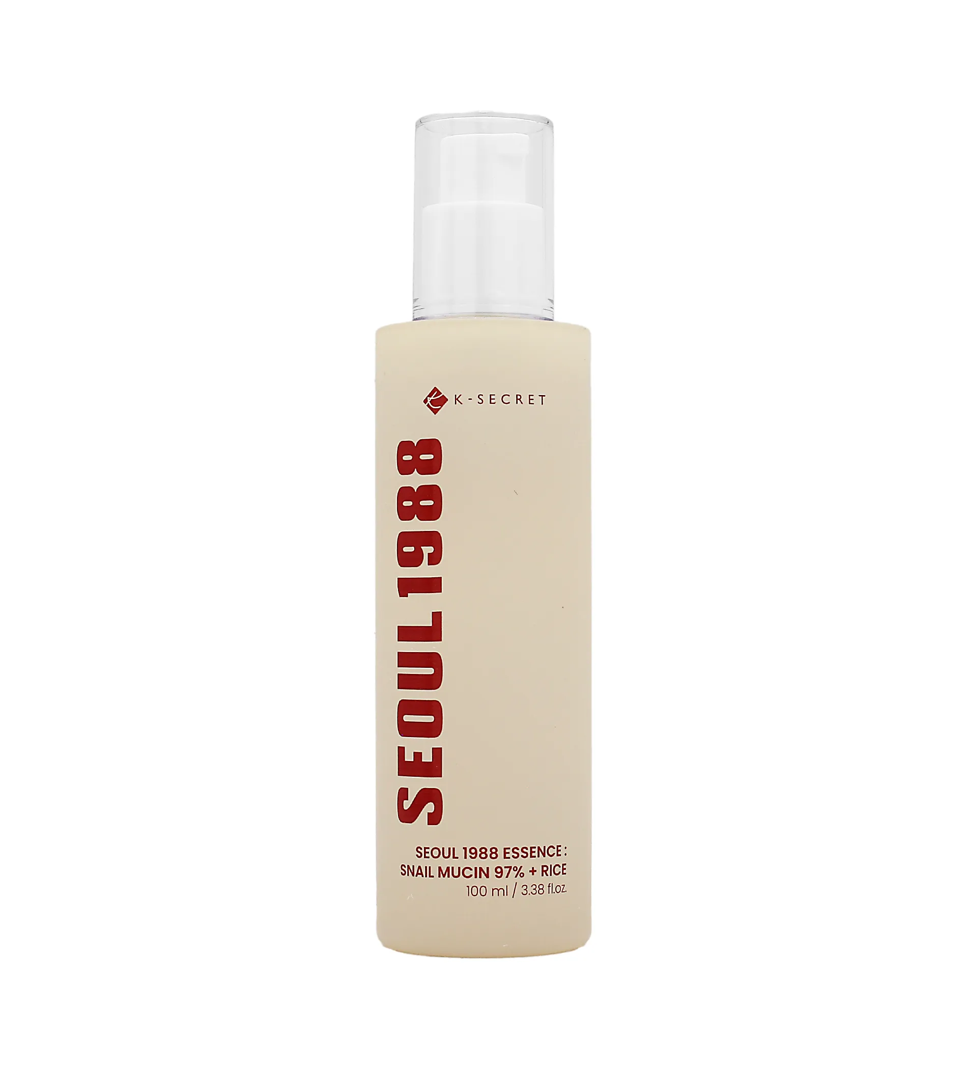 K-SECRET SEOUL 1988 Essence Snail Mucin 97% + Rice 100ml