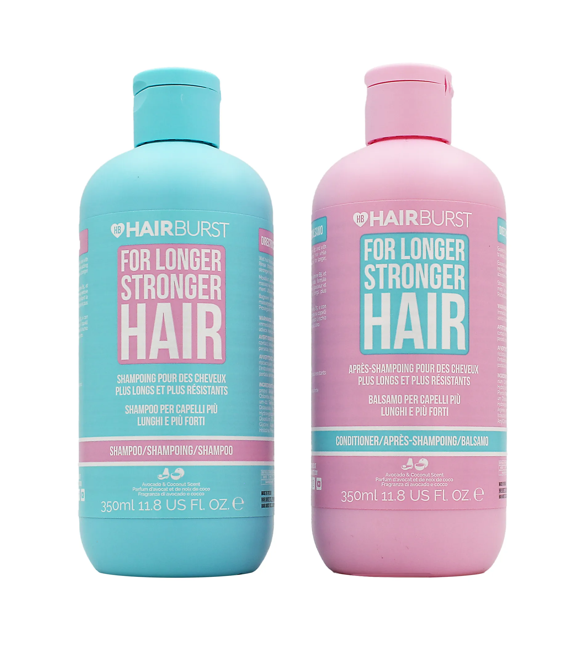 Hairburst For Longer Stronger Hair SET (Shampoo 350ml + Conditioner 350ml)