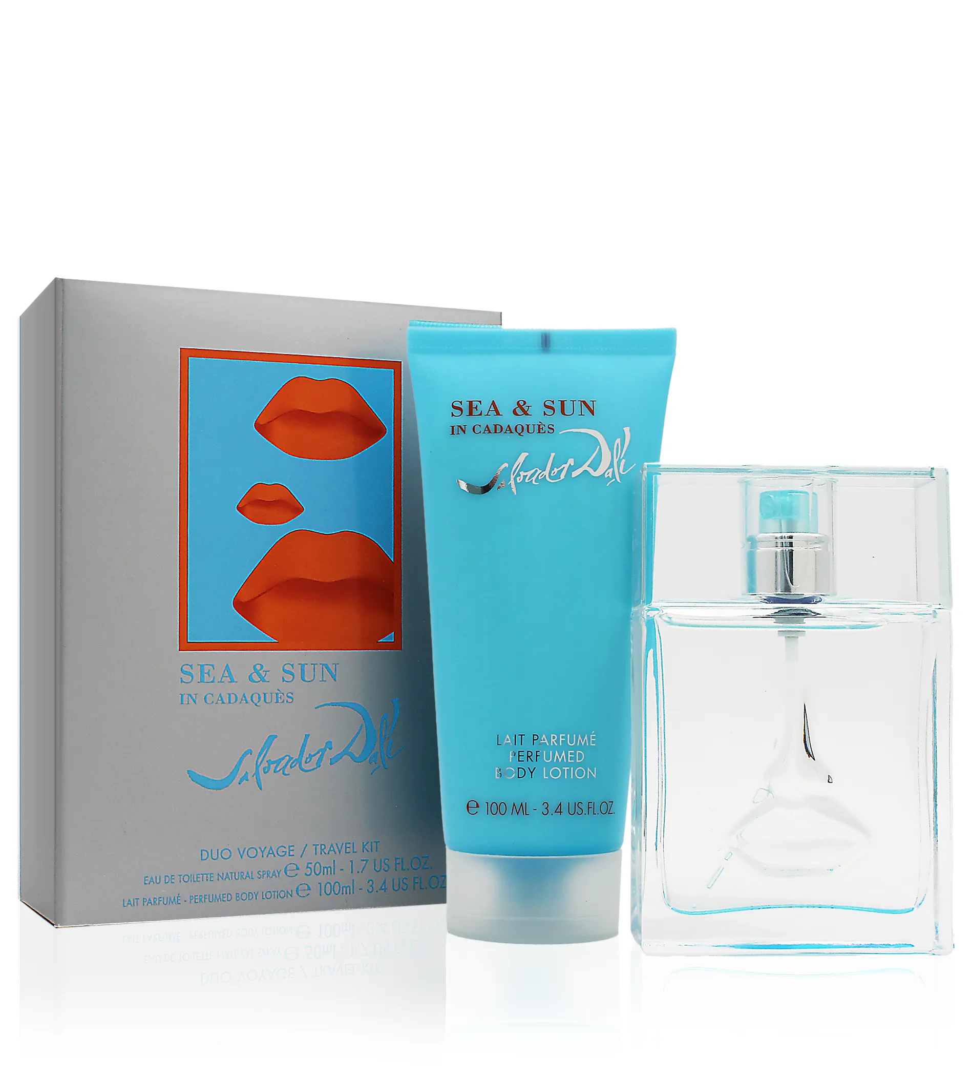 Salvador Dalí Sea & Sun In Cadaques dárková sada pro ženy toaletní voda 50 ml + tělové mléko 100 ml
