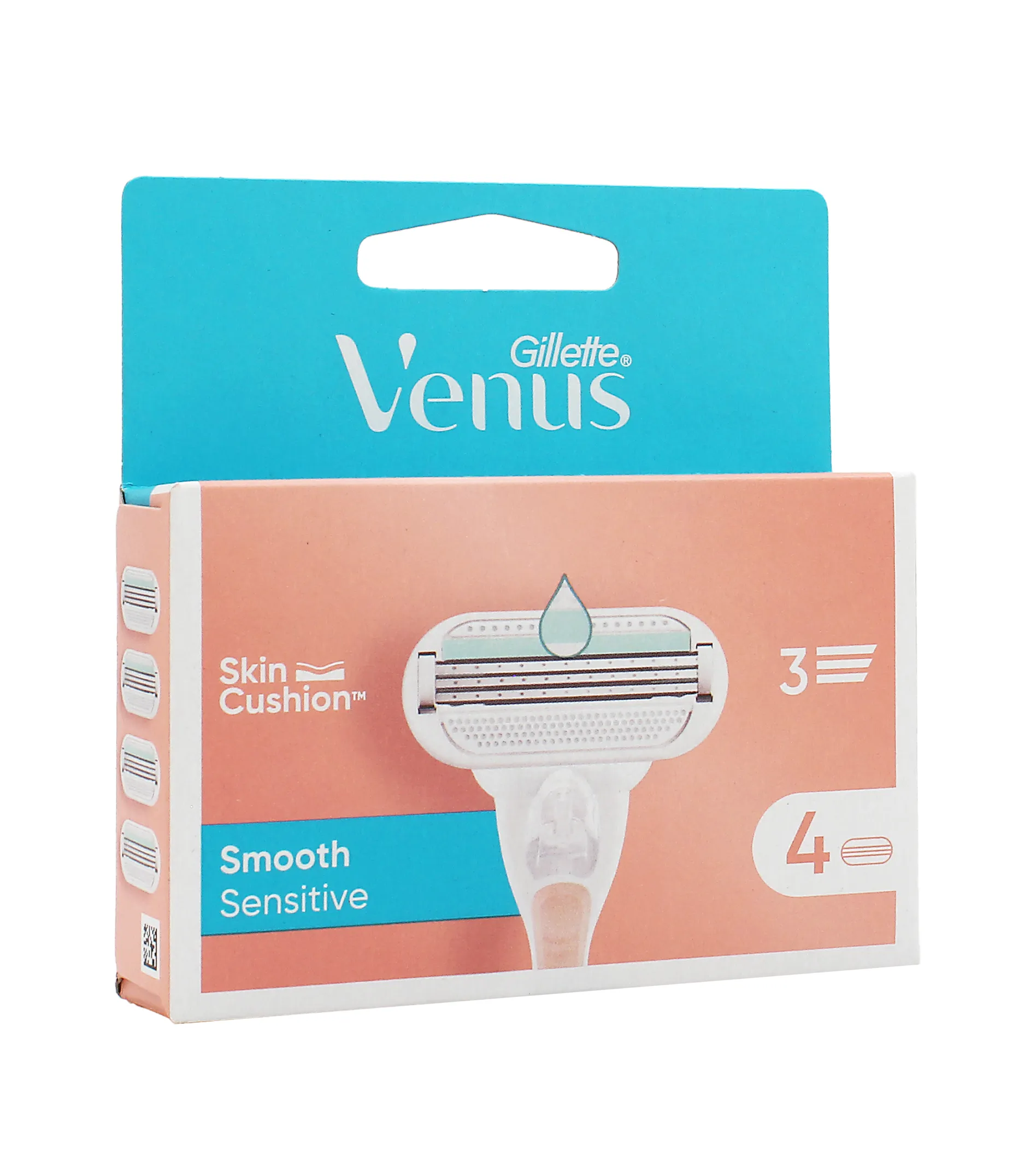 Gillette Venus Smooth Sensitive Replacement Heads 4pcs