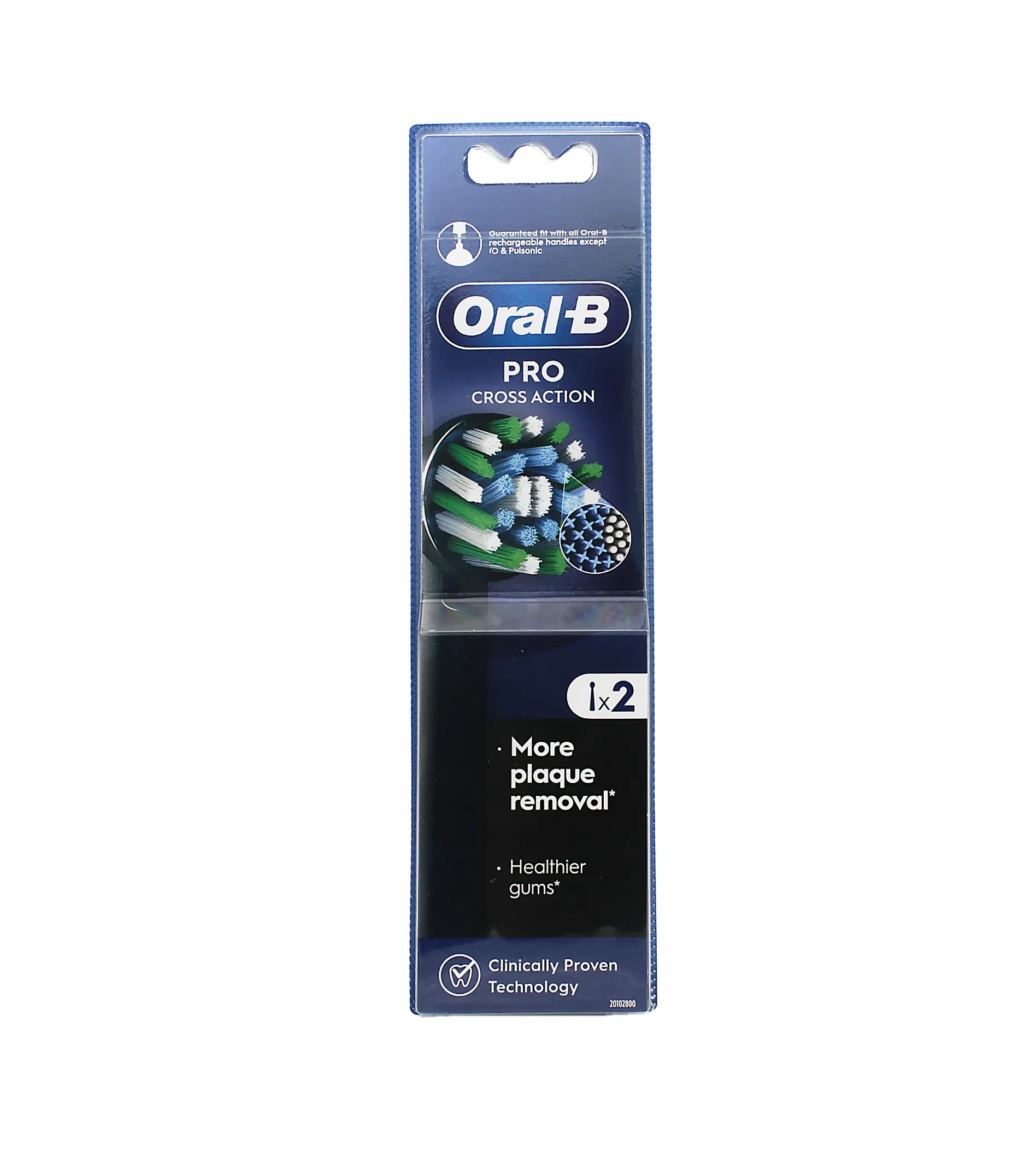 Oral-B Pro Cross Action 2pcs Black
