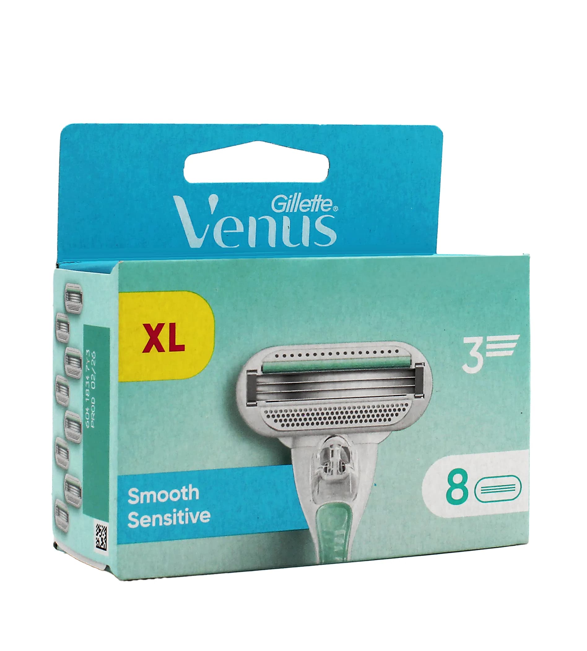 Gillette Venus Smooth Sensitive Replacement Heads 8pcs