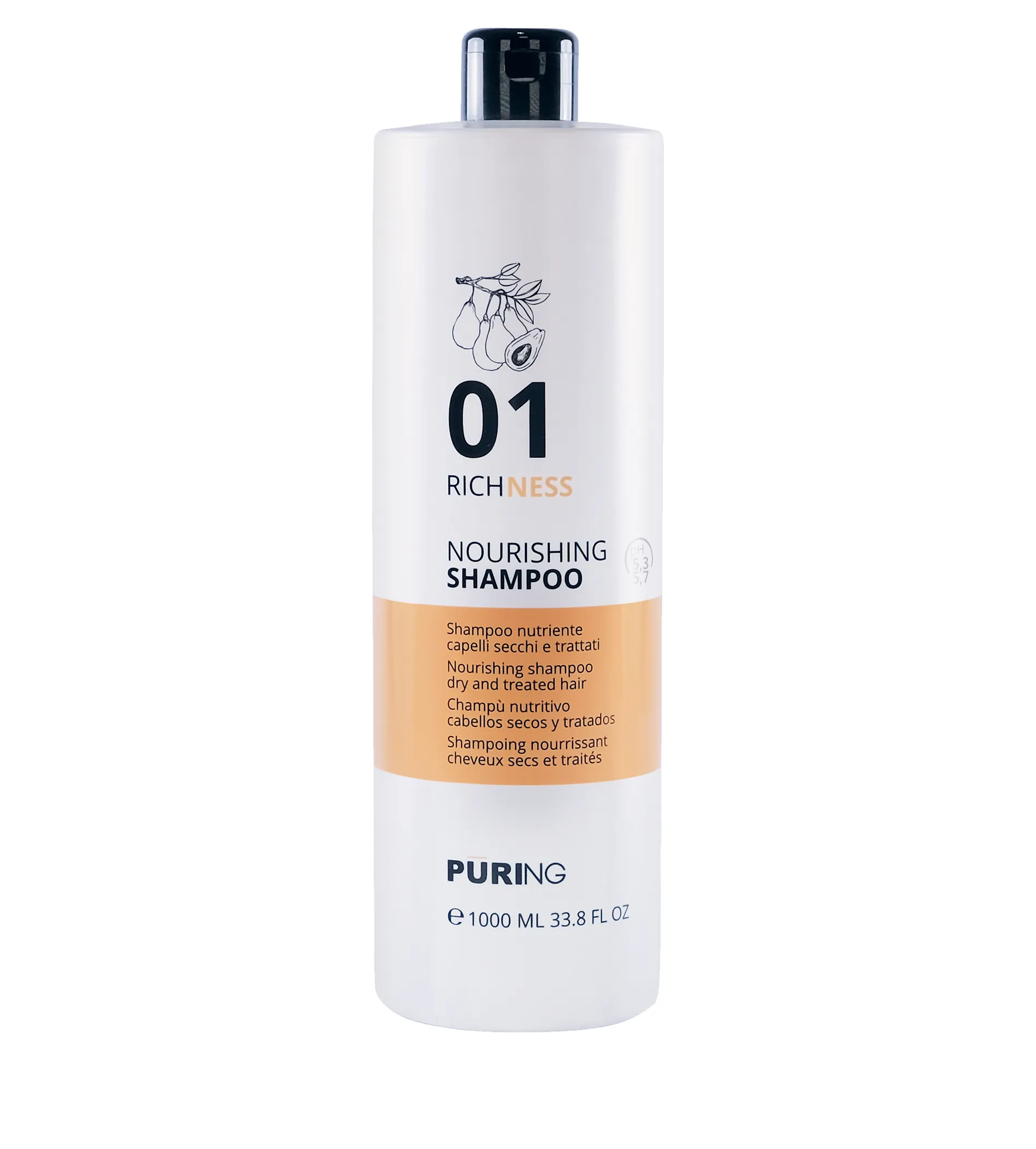 PURING 01 Richness Nourishing Shampoo 1000ml