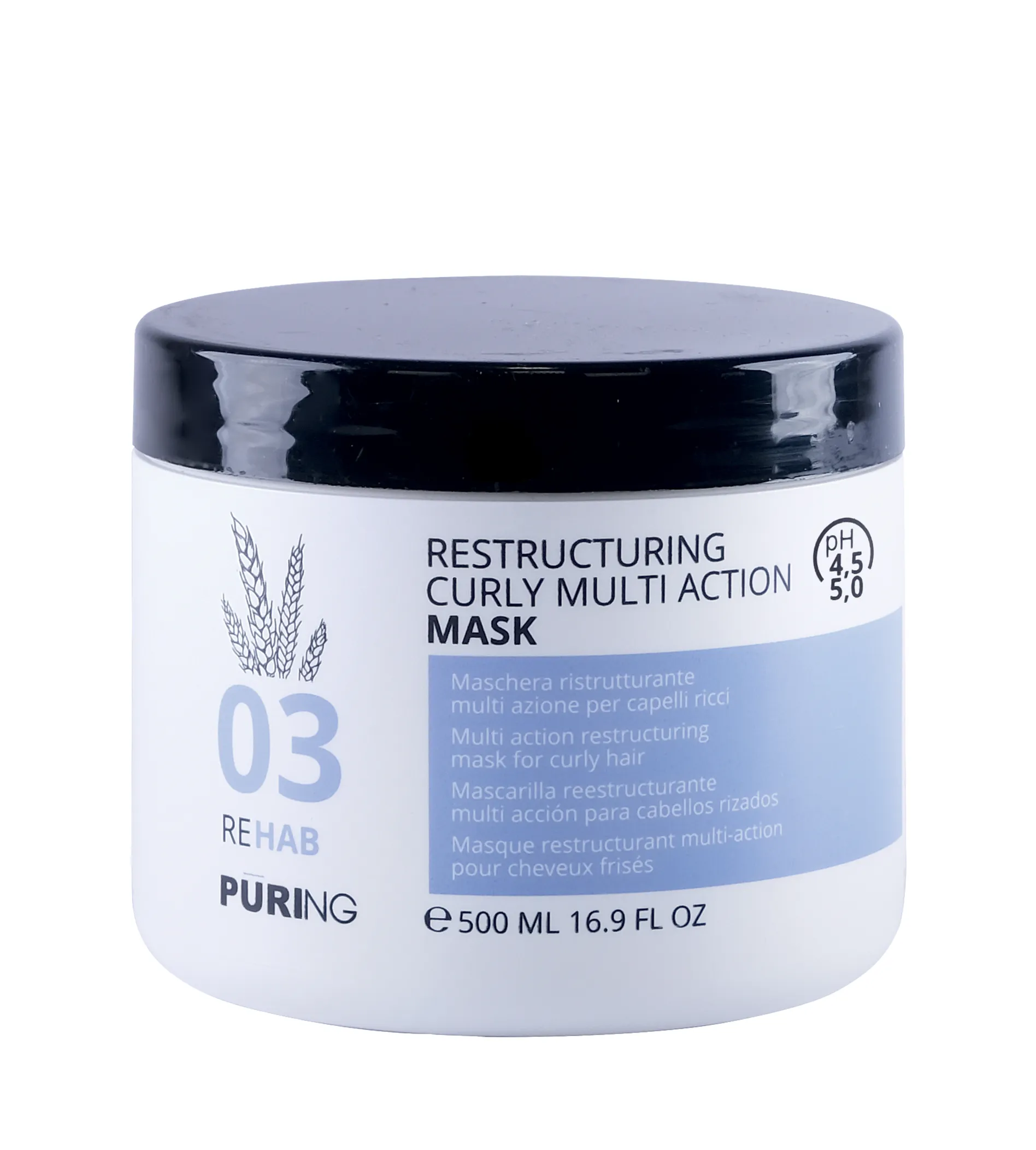 PURING 03 Rehab Restructuring Curly Multi Action Mask 500ml