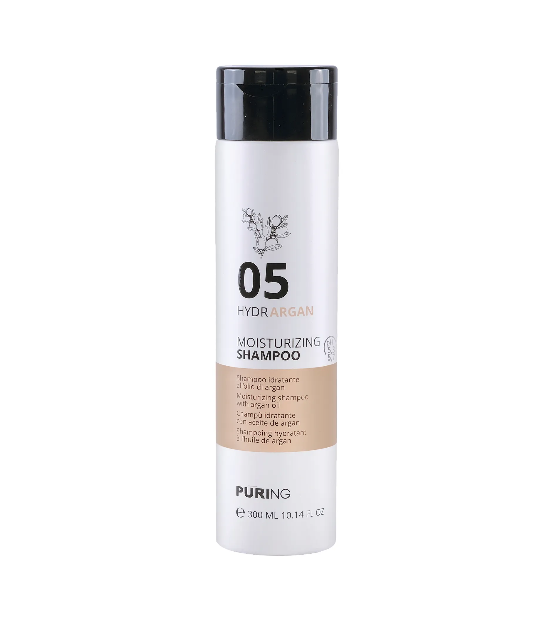 PURING 05 Hydrargan Moisturizing Shampoo 300ml