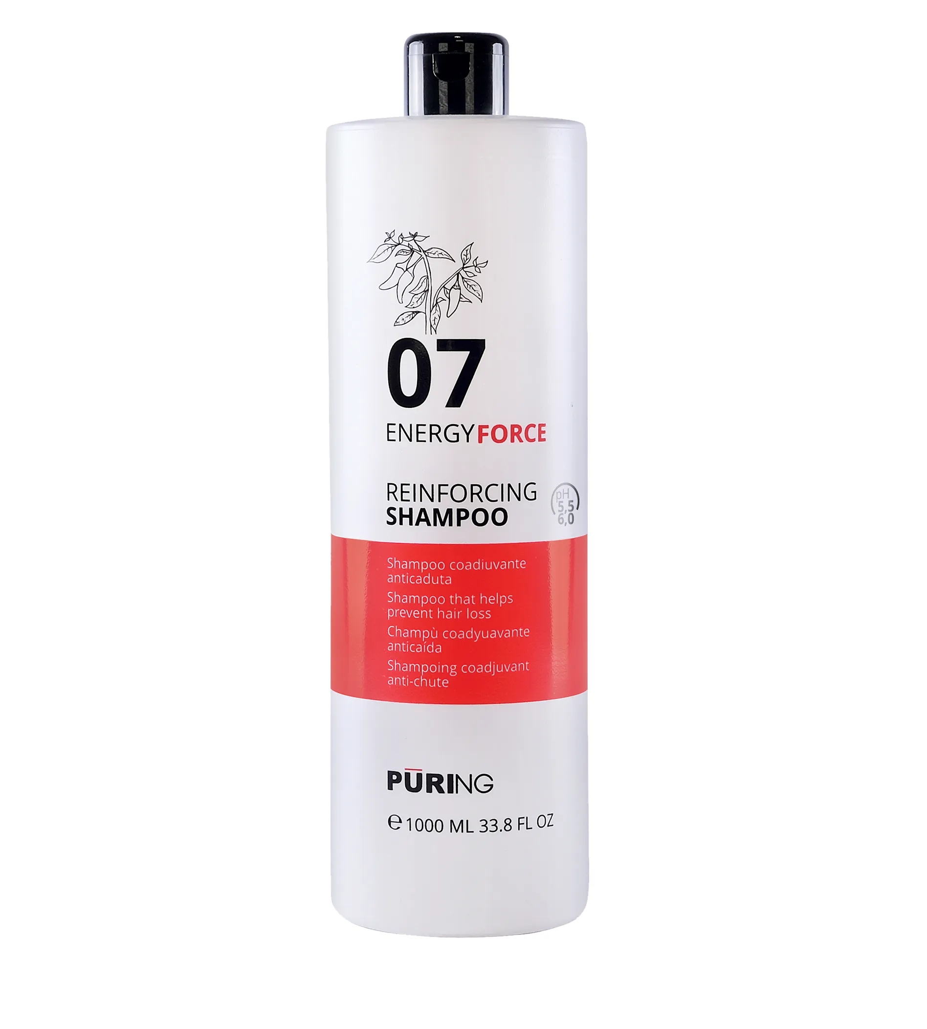 PURING 07 EnergyForce Reinforcing Shampoo 1000ml