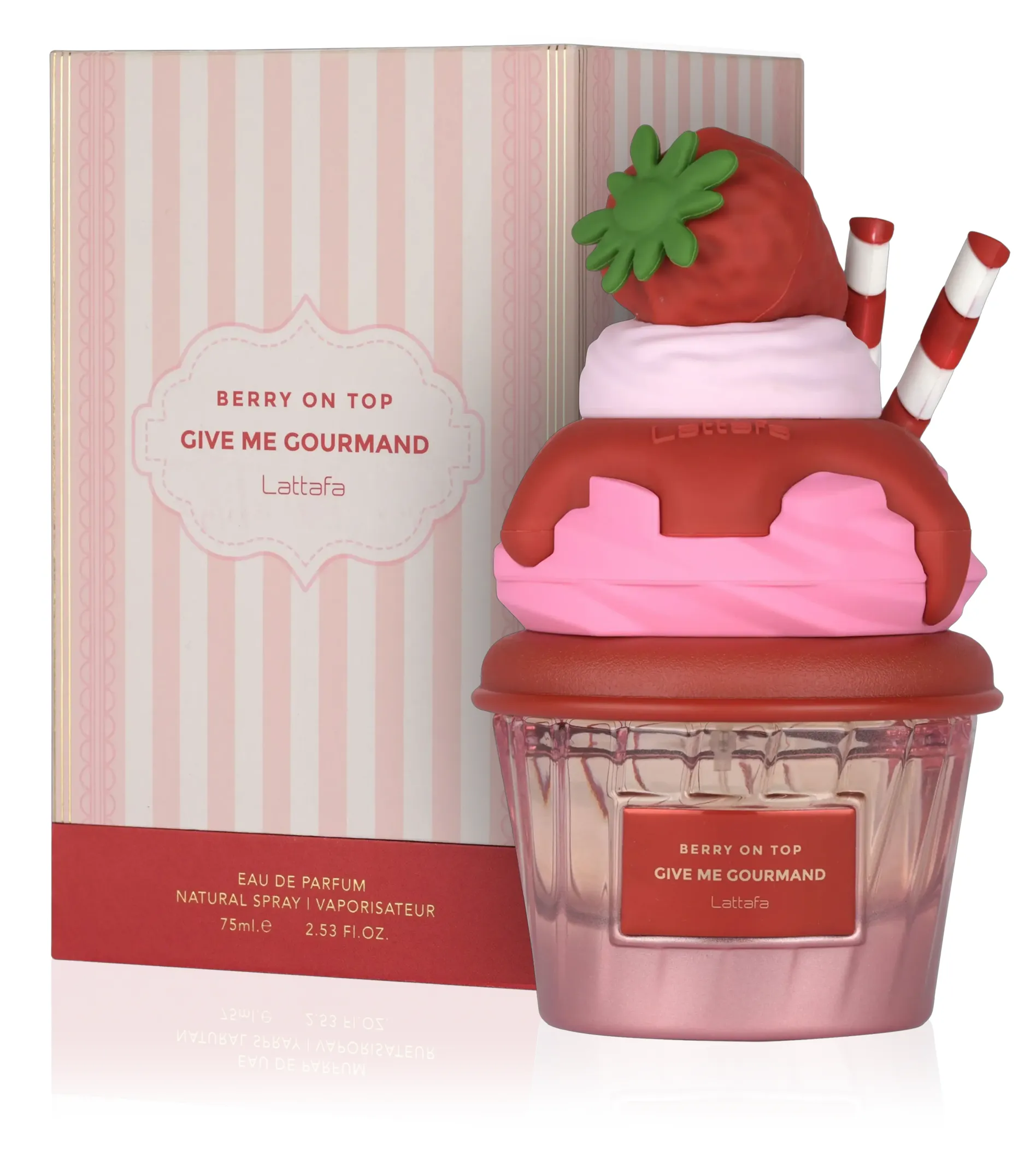 Lattafa Give Me Gourmand Berry on Top EDP W 75ml