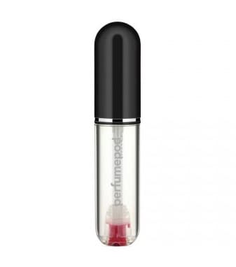 Travalo Perfume Pod Pure refillable perfume sprayer 5 ml Black