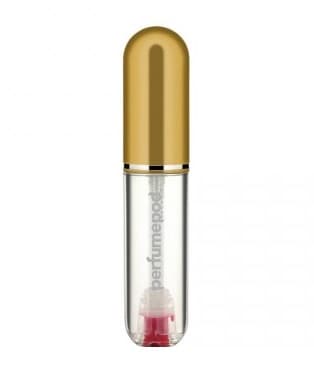 Travalo Perfume Pod Pure refillable perfume sprayer 5 ml Gold