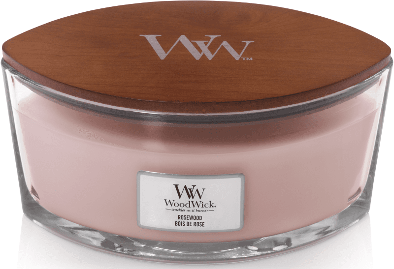 WoodWick Rosewood scented candle with wooden wick 453,6 g