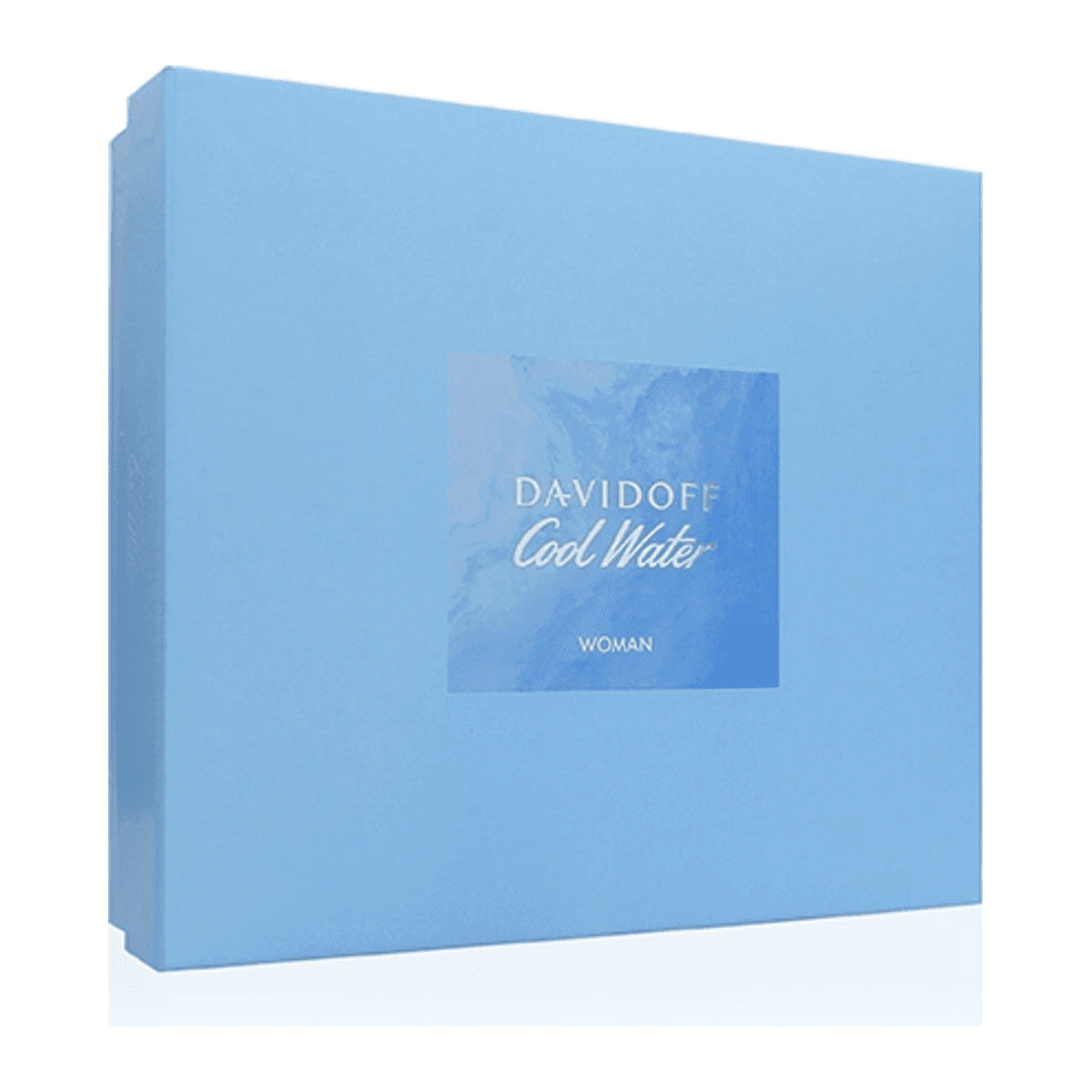 Davidoff Cool Water Woman dárková sada: toaletní voda 100 ml + tělové mléko 75 ml + sprchový gel 75 ml