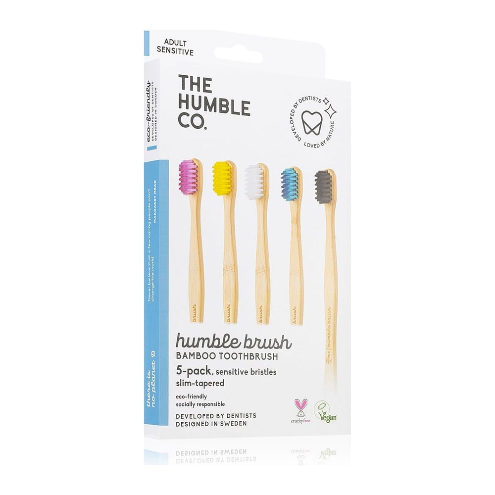The Humble Co. Brush Adult bambusový zubní kartáček extra soft 5 ks