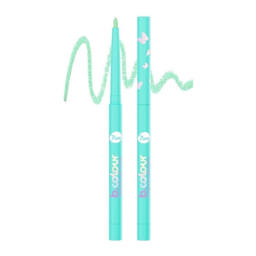 7 Days B.Colour Dlouhotrvající oční linky 02 Mint 0,25 g