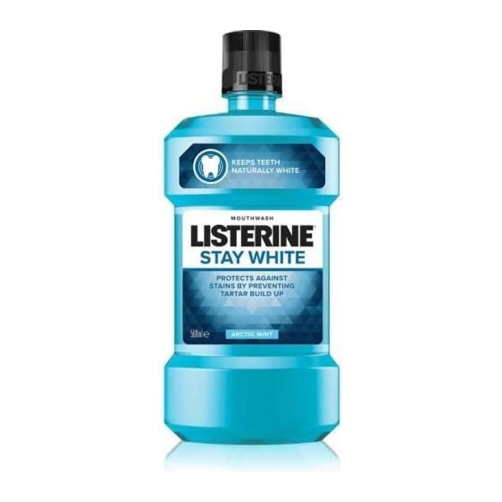 Listerine ústní voda stay white 500ml