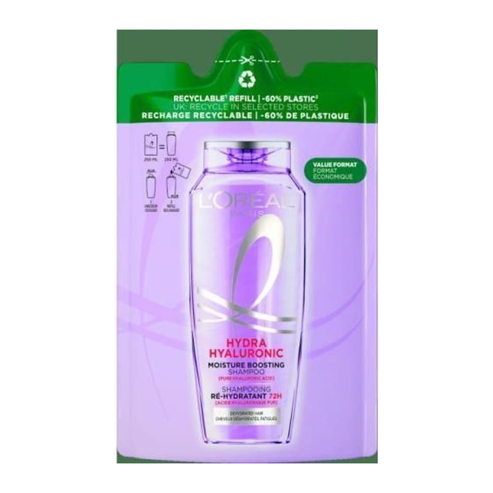 L'Oréal Elseve Elseve Doypack náhradní náplň do šamponu 250ml Hyaluron Plump