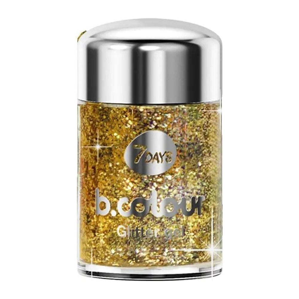 7days - glitter gel na obličej a tělo 01 Holiday crush 10g