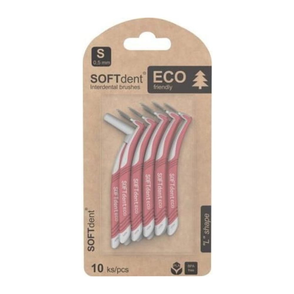 Soft Dent Eco mezizubní kartáček 10ks 0,5mm