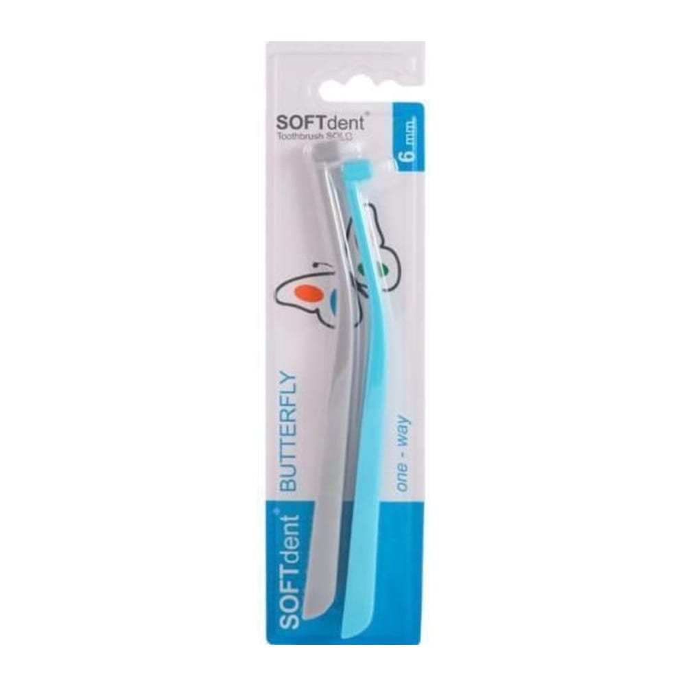 Soft Dent Butterfly čistič jazyka 2ks