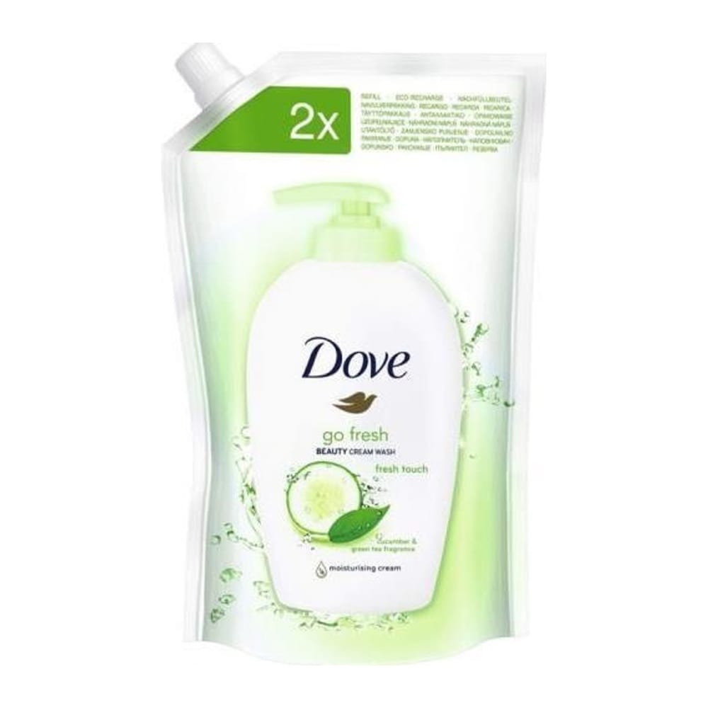Dove tekuté mýdlo okurka&zelený čaj fresh touch 500ml