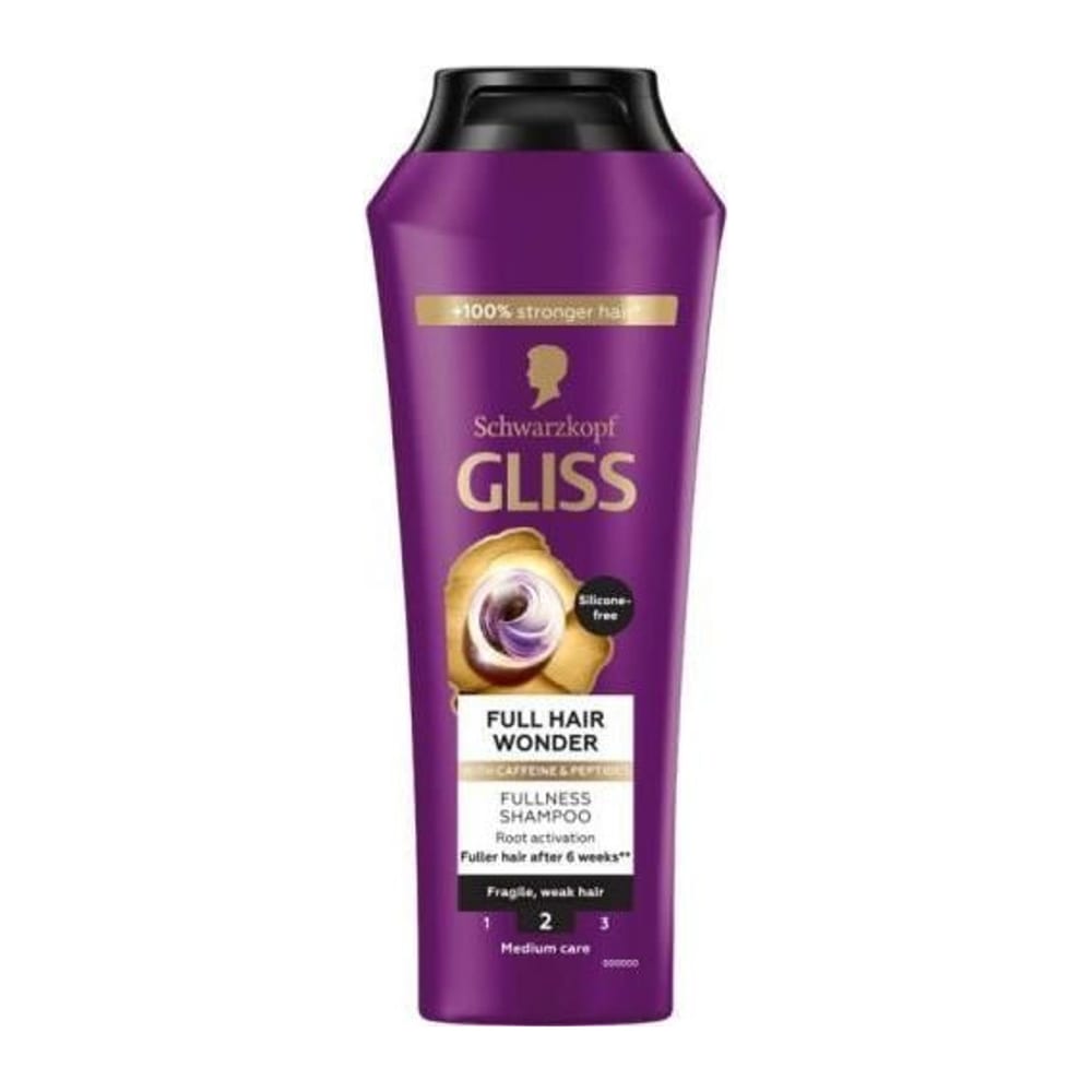 Schwarzkopf Gliss Gliss šampon 250ml Full Hair Wonder