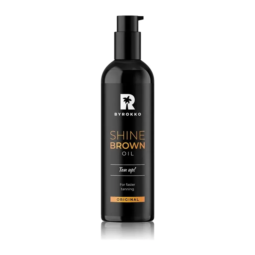 BYROKKO Shine Brown olej urychlující opálení 150 ml