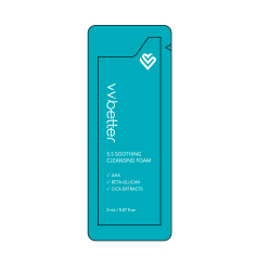 Vvbetter Soothing Cleansing Foam, 2 ml
