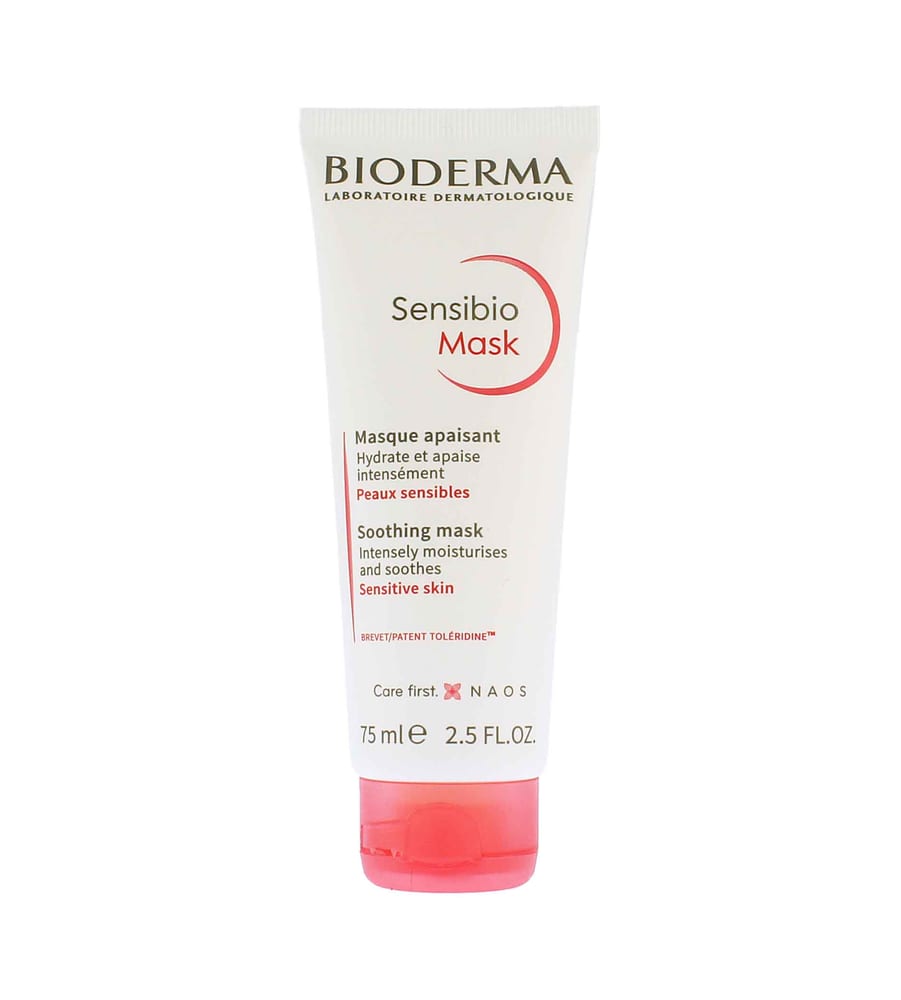 Bioderma Sensibio zklidňující hydratační maska pro citlivou pleť 75 ml