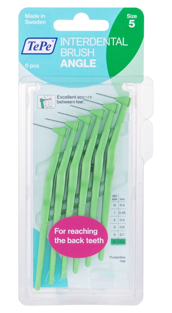 TePe Angle interdental brushes 0,8mm 6 ks