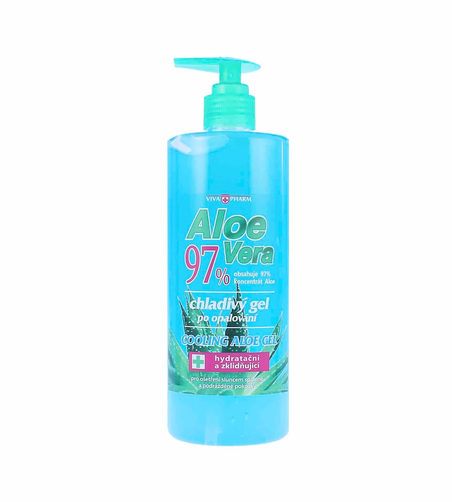Vivapharm Aloe Vera 97% chladivý gel po opalování 500 ml