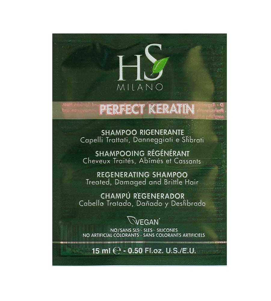 HS Milano Perfect Keratin Shampoo Sachet 15ml