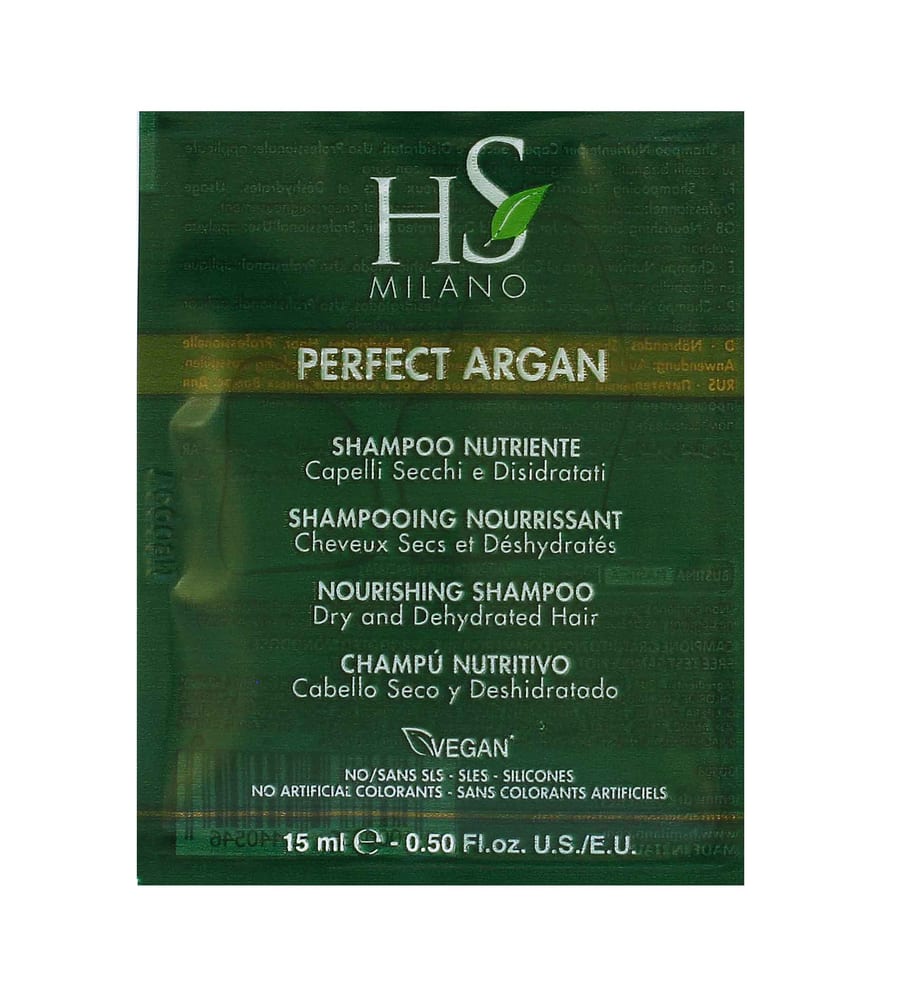HS Milano Perfect Argan Shampoo Sachet 15ml