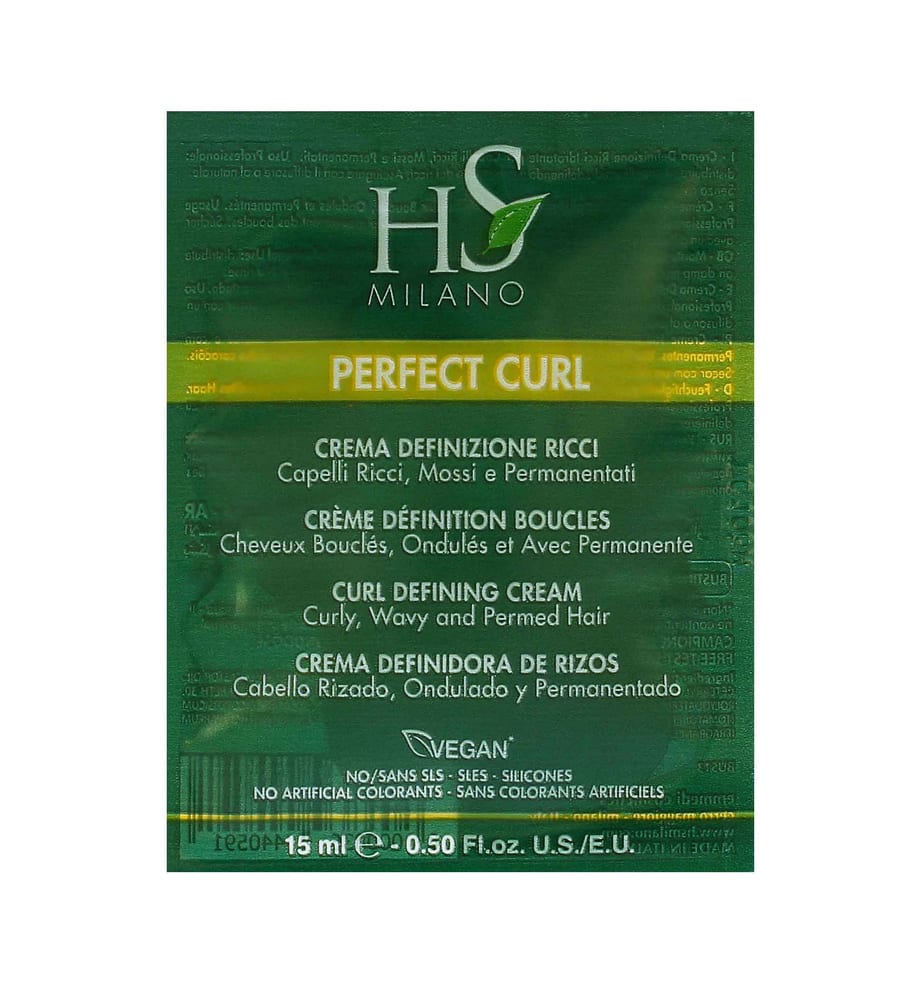 HS Milano Perfect Curl Curl Defining Cream Sachet 15ml