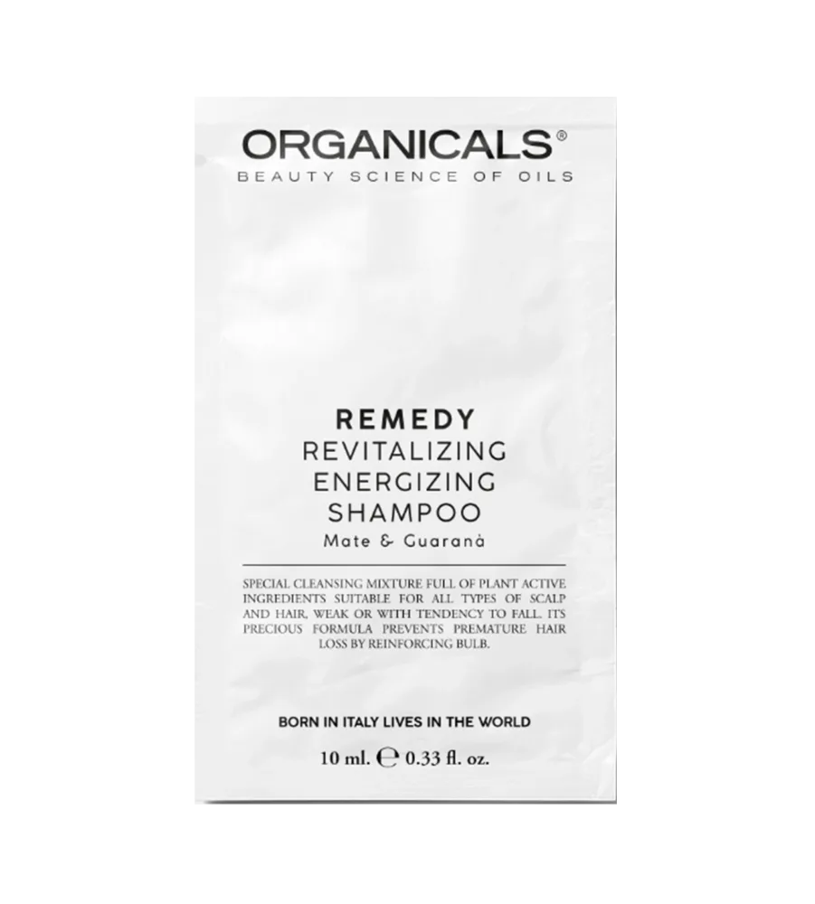Organicals REMEDY Revitalizing Shampoo Matè & Guaranà revitalizing shampoo 10 ml
