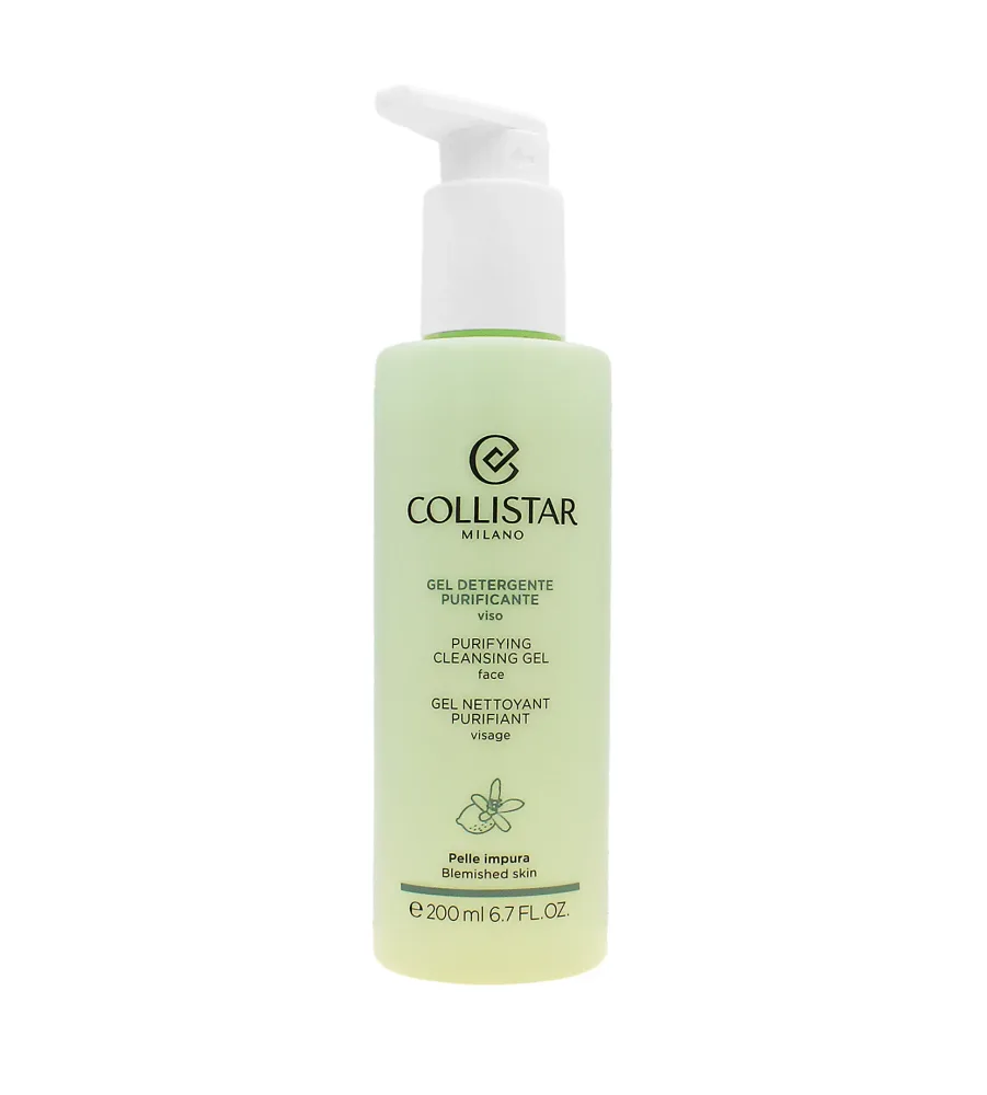 Collistar Purifying Cleansing Gel gentle cleansing gel for skin with imperfections 200 ml