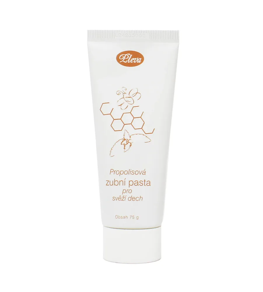 Pleva Toothpaste with Propolis for Fresh Breath 75g
