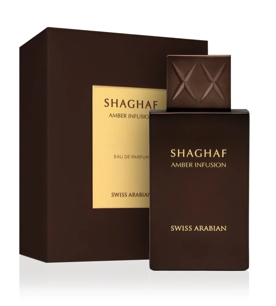 Swiss Arabian Shaghaf Amber Infusion unisex perfumed water 75 ml