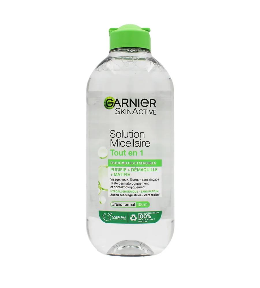 Garnier SkinActive All-in-1 Micellar Solution Combination & Sensitive Skin 400ml