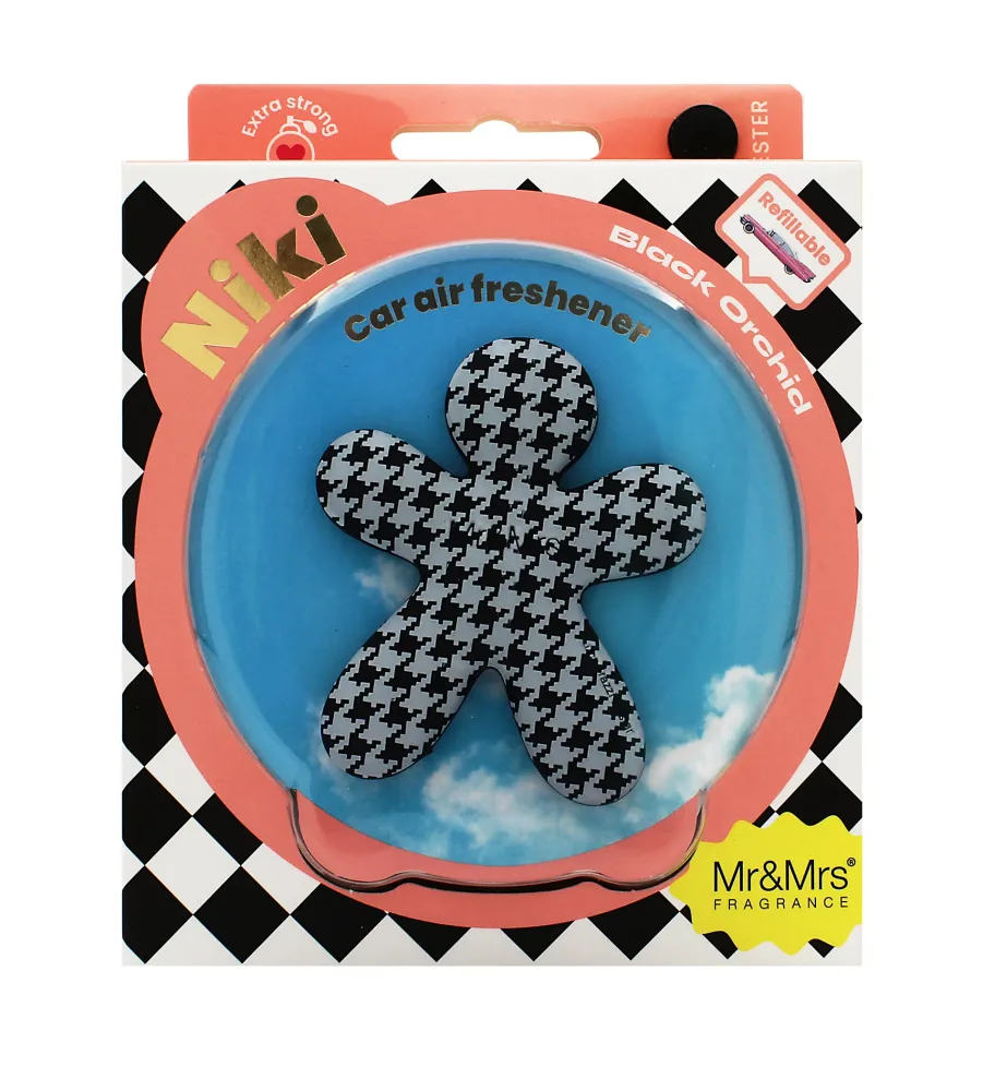 Mr&Mrs Fragrance Niki BIG Classic Black Orchid Car Air Freshener